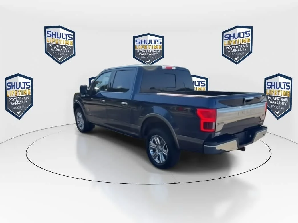 Used 2020 Blue Jeans/Stone Gray Ford King Ranch image 8