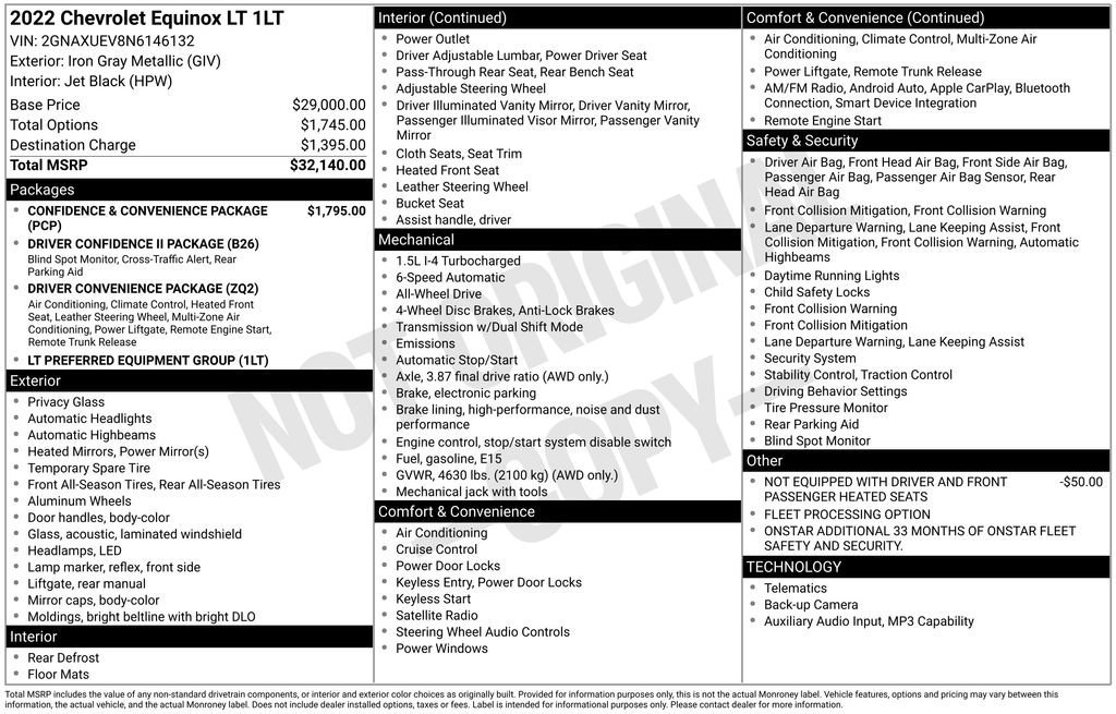 2022 Chevrolet Equinox LT