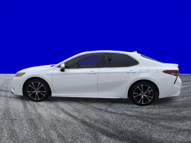 Certified Used 2019 Super White Toyota SE image 7