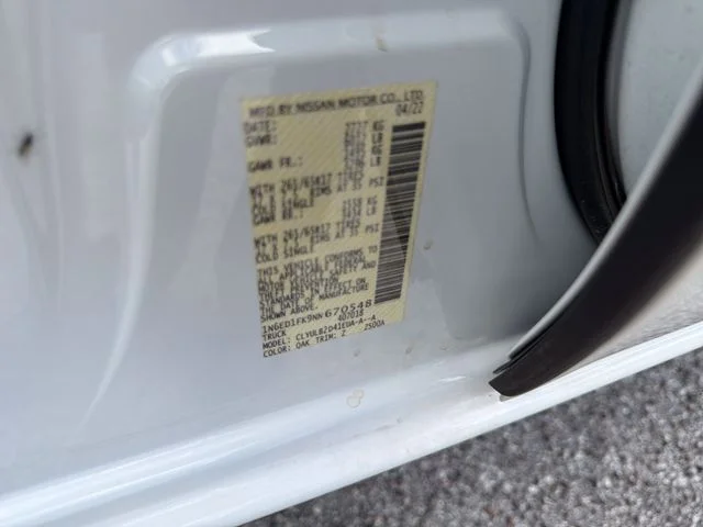 Used 2022 White Nissan SV image 32