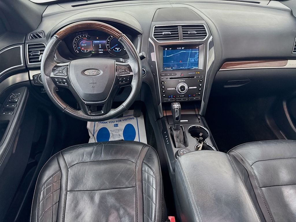 Used 2017 Shadow Black Ford Platinum image 29