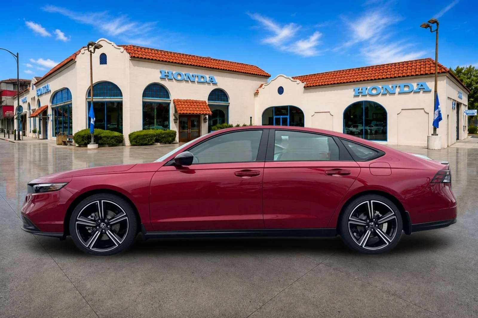 New 2026 Radiant Red Metallic Honda Sport image 7