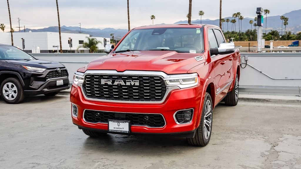 New 2026 Molten Red Pearlcoat Ram Tungsten image 4