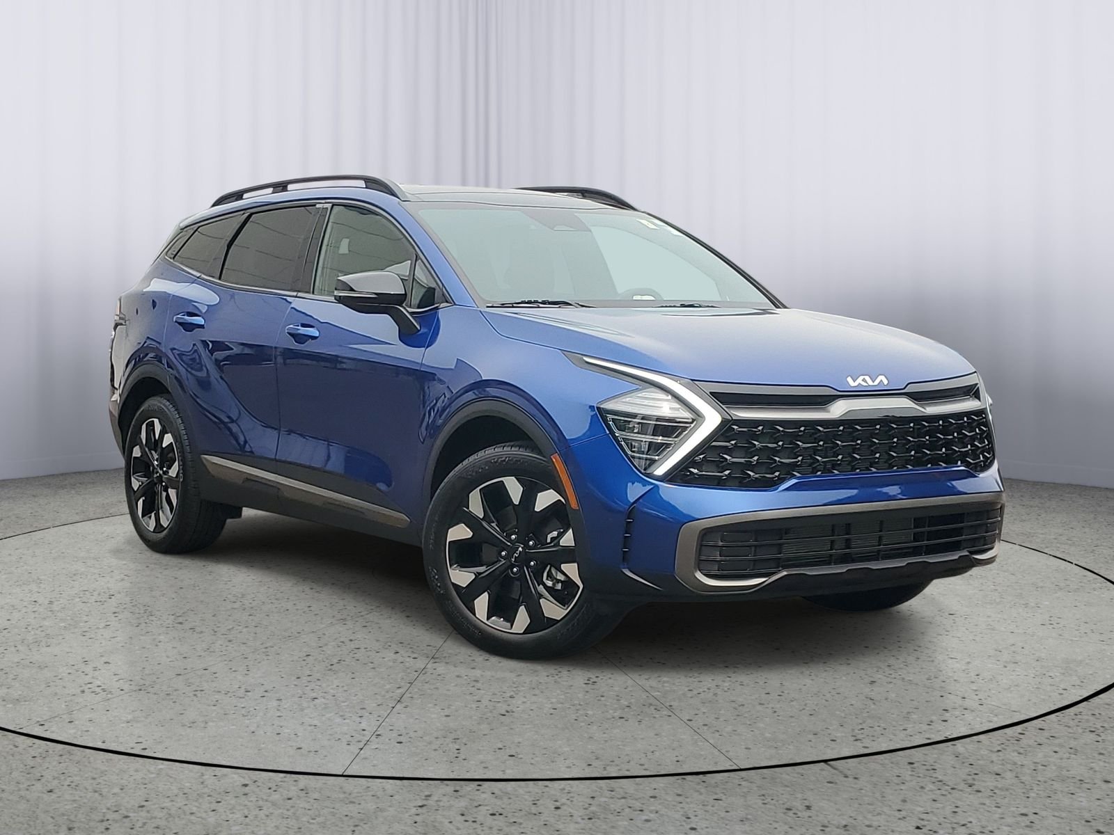 Used 2024 Blue Kia X-Line image 1