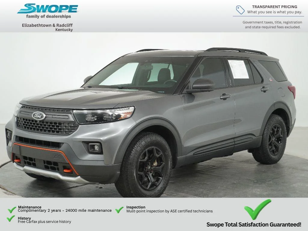 Used 2022 Carbonized Gray Metallic Ford Timberline image 7