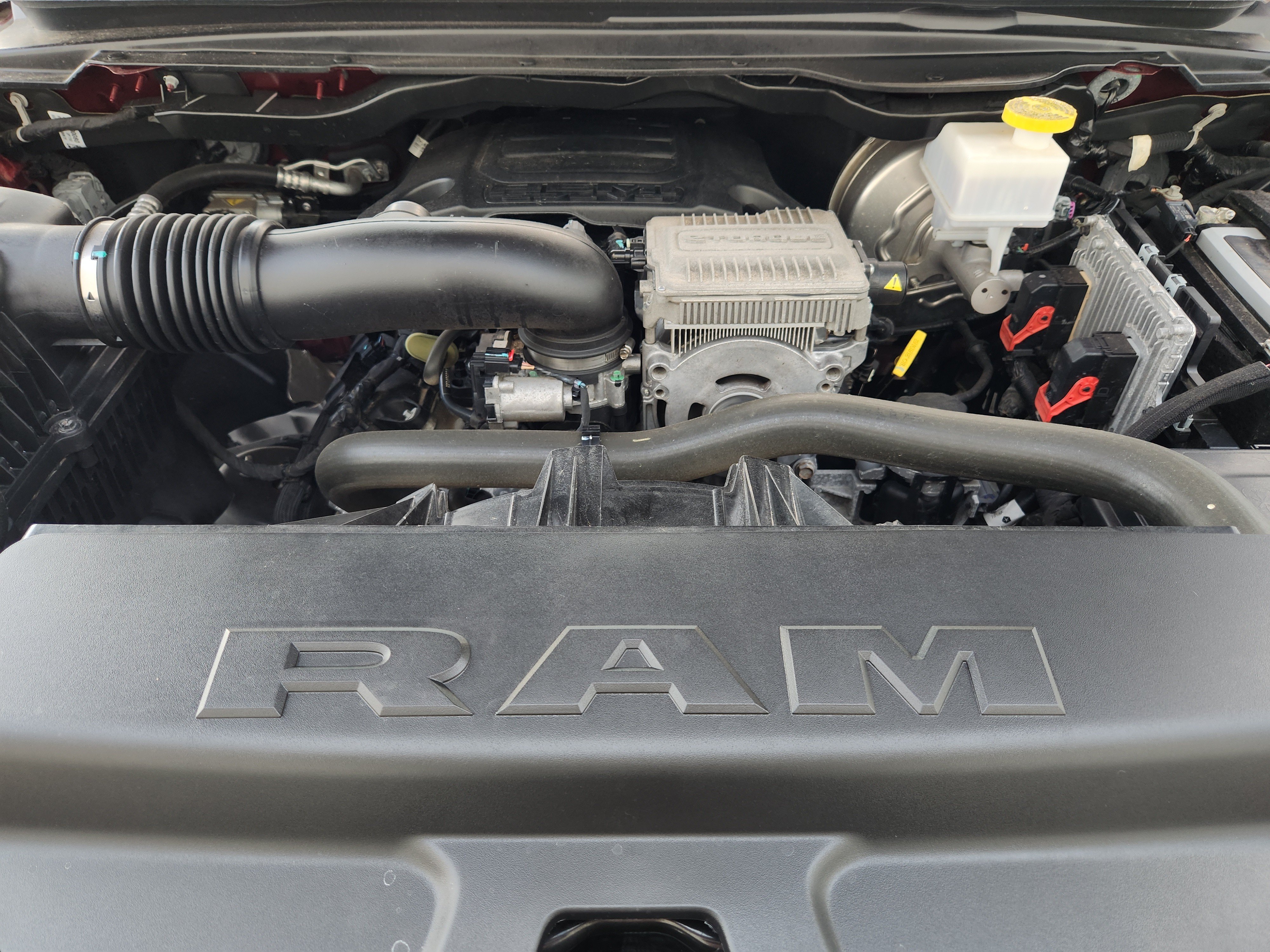 Used 2022 Delmonico Red Pearlcoat Ram Laramie image 34