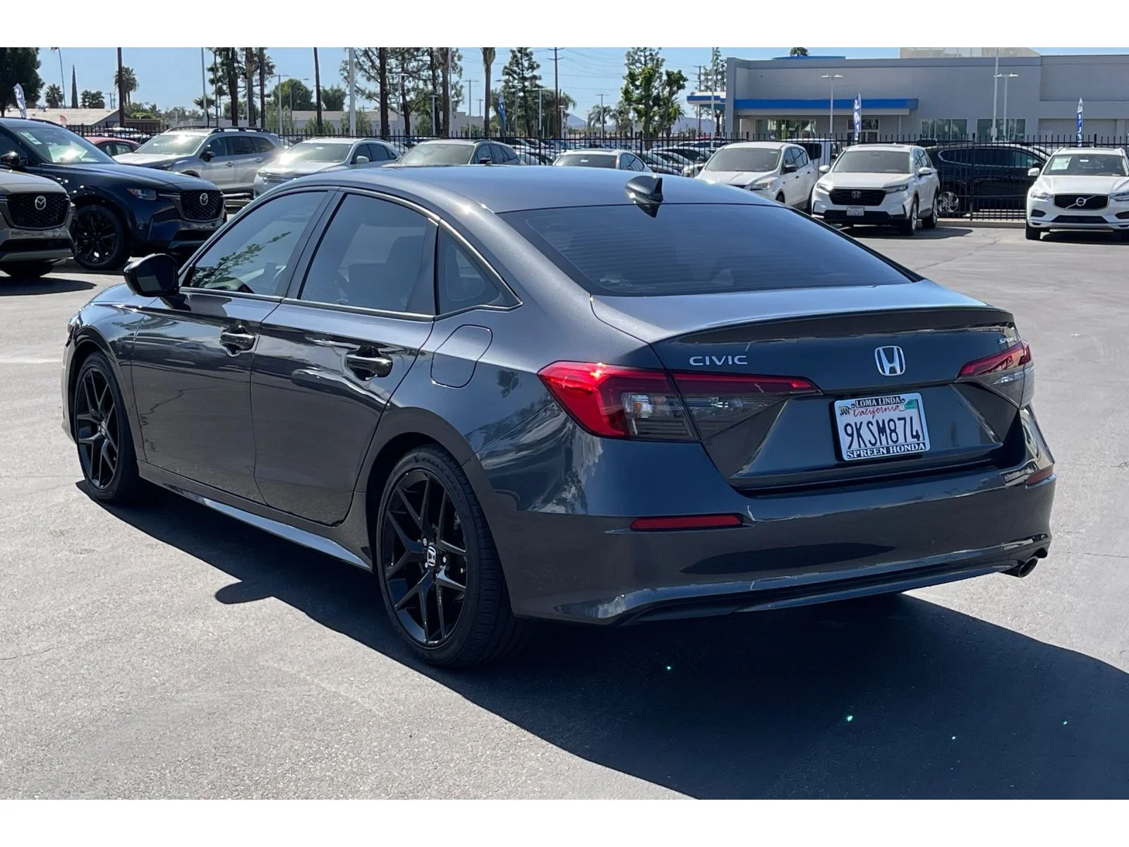 Certified Used 2024 Meteorite Gray Metallic Honda 2.0L 4D SPORT image 3