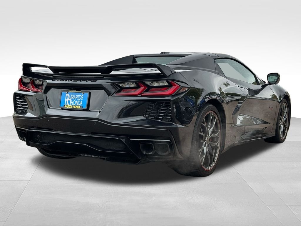 Used 2023 Carbon Flash Metallic Chevrolet Stingray image 3