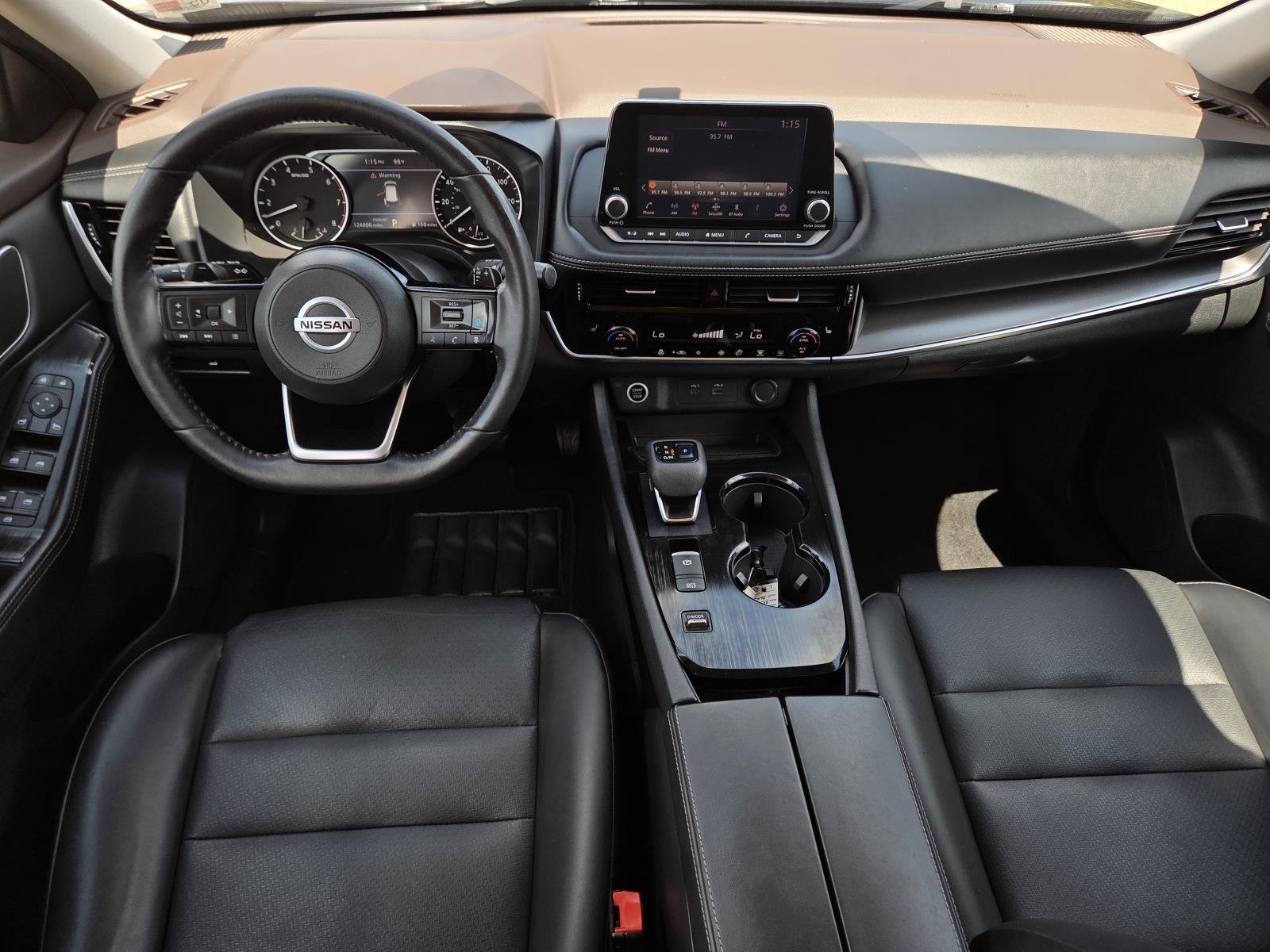 Used 2021 Super Black Nissan SV image 12