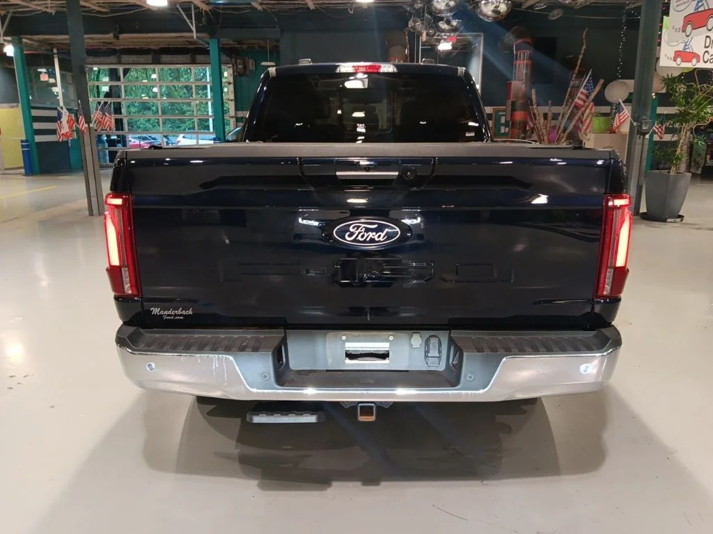 Certified Used 2024 Blue Metallic Ford Lariat image 14