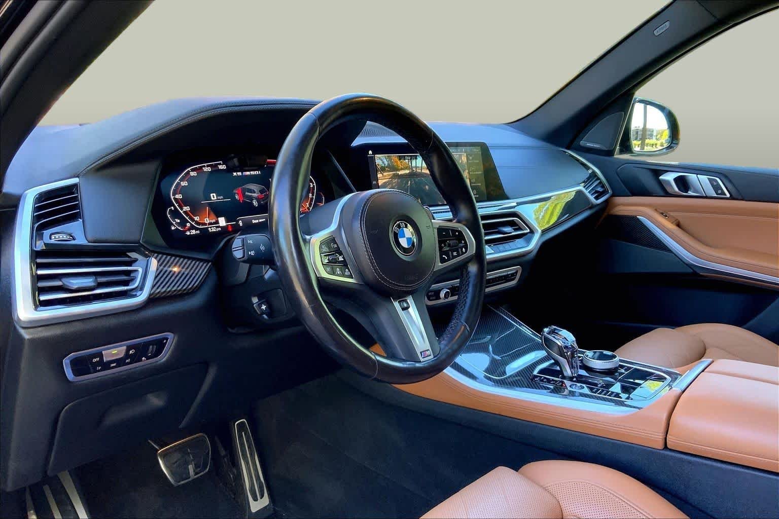 Certified Used 2023 Carbon Black Metallic BMW M50i image 17