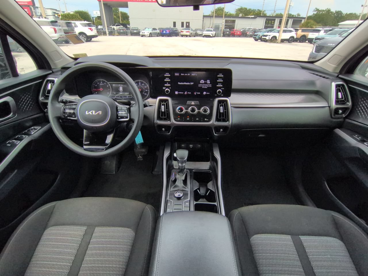Certified Used 2023 Ebony Black Kia LX image 17