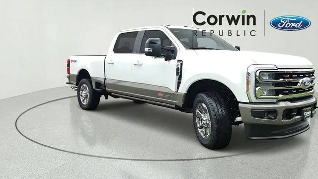 New 2026 Star White Metallic Tri-Coat Ford F-350® King Ranch® image 8