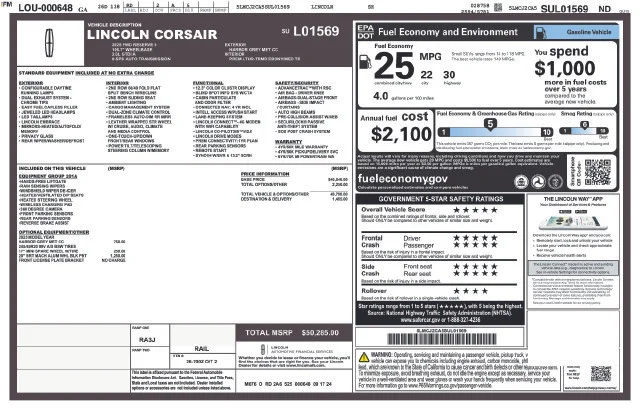 Used 2025 Gray Lincoln Reserve image 31