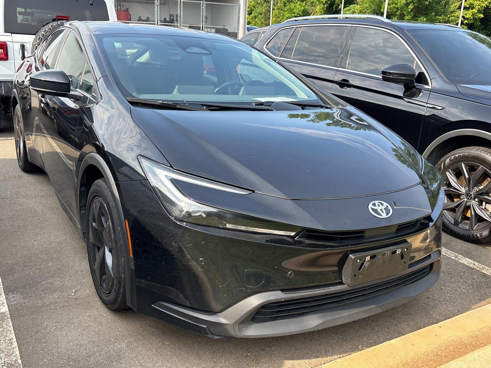 Used 2023 Midnight Black Metallic Toyota LE image 7