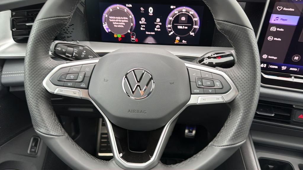 New 2026 Opal White Pearl Volkswagen 2.0T SE R-Line Black image 10