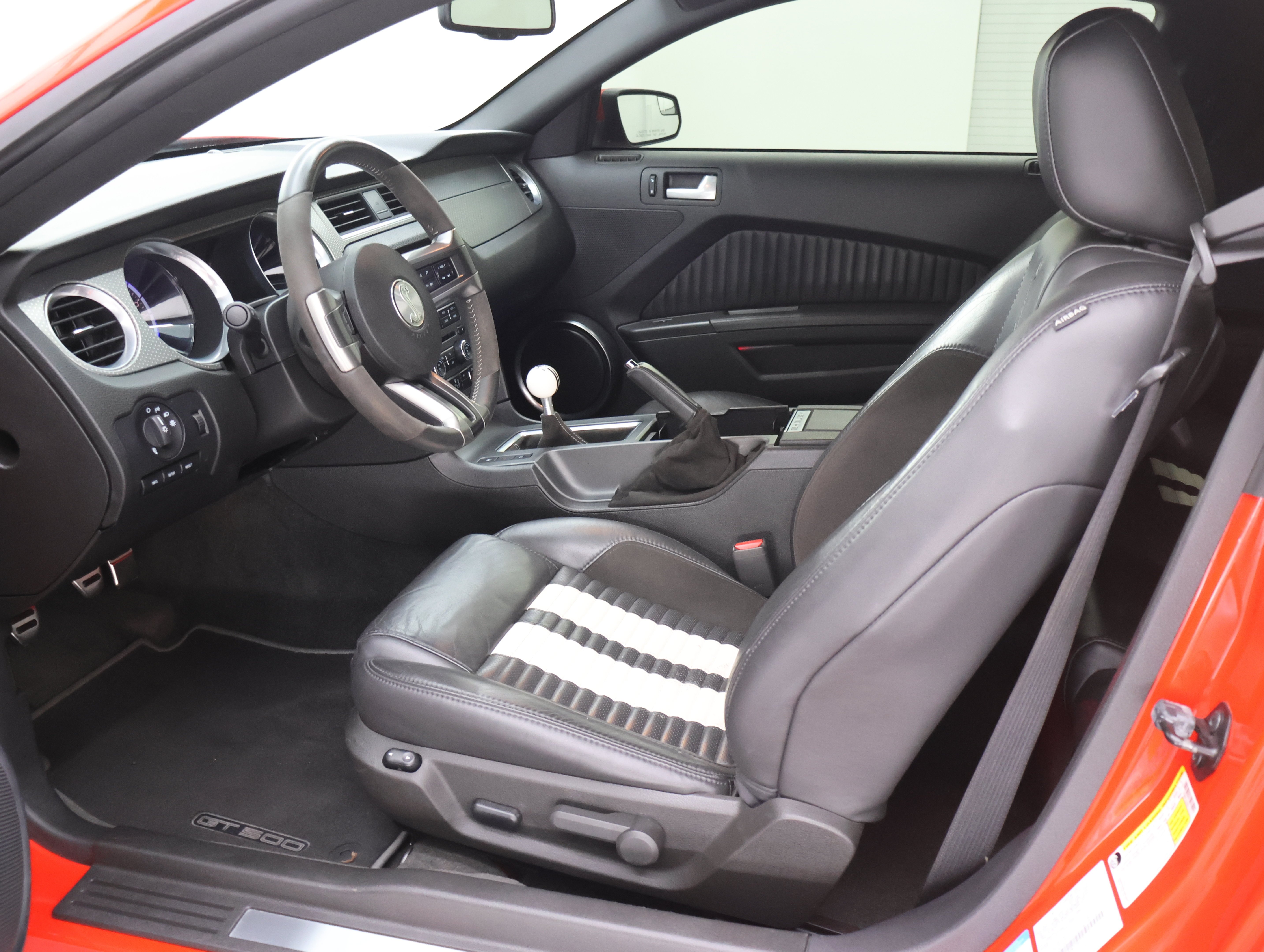 Used 2011 Race Red Ford GT500 Coupe: GT500-6 SPEED STICK-HID LIGHTS-ROUSH EXHAUST image 8