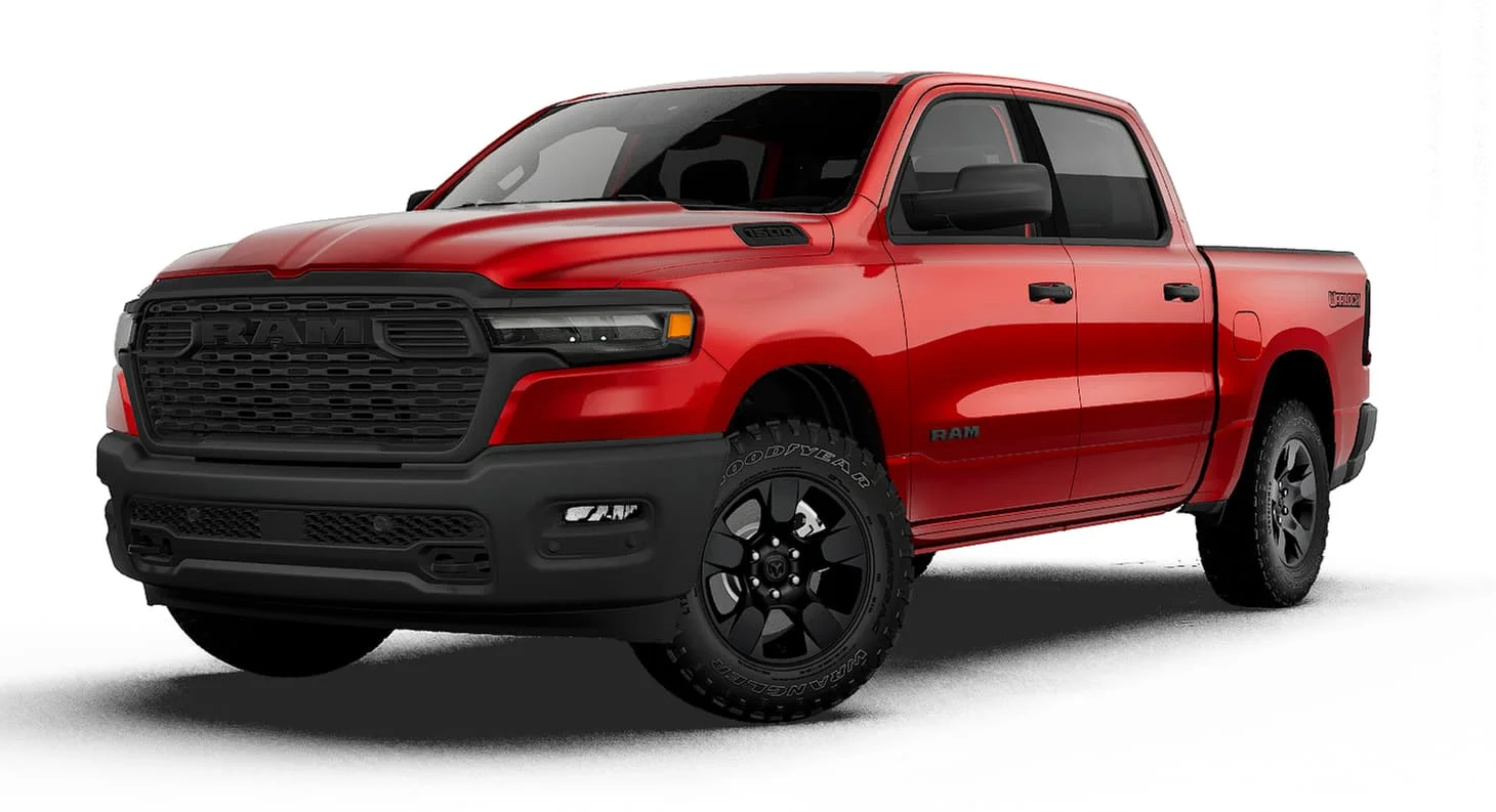 New 2027 Molten Red Pearl-Coat Exterior Paint RAM Warlock image 13