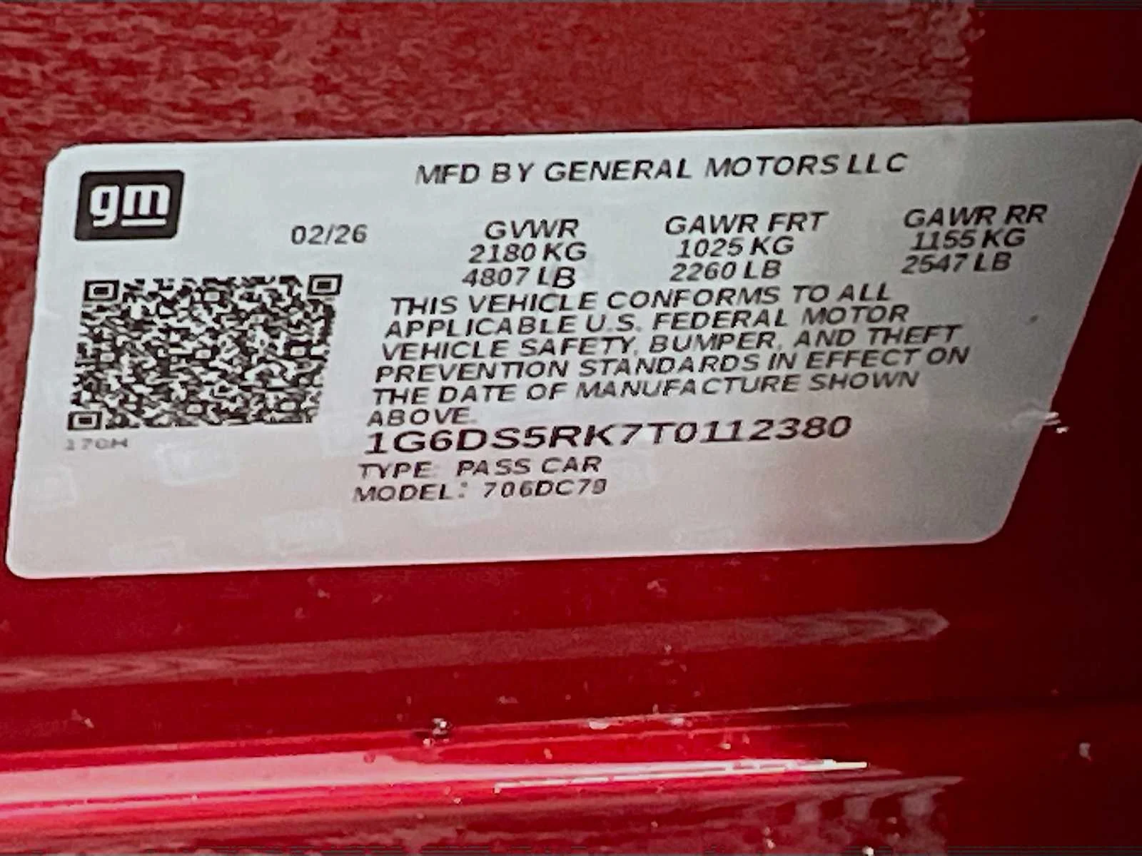 Used 2026 Radiant Red Tintcoat Cadillac Premium Luxury image 6