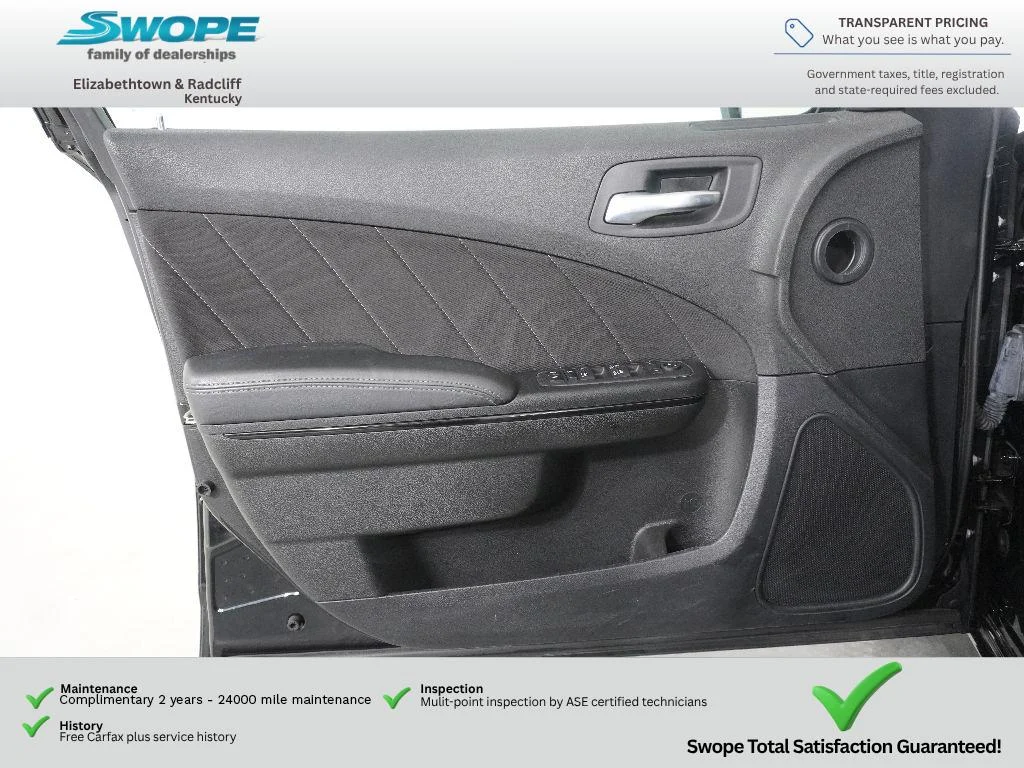 Used 2023 Pitch Black Clearcoat Dodge GT image 13