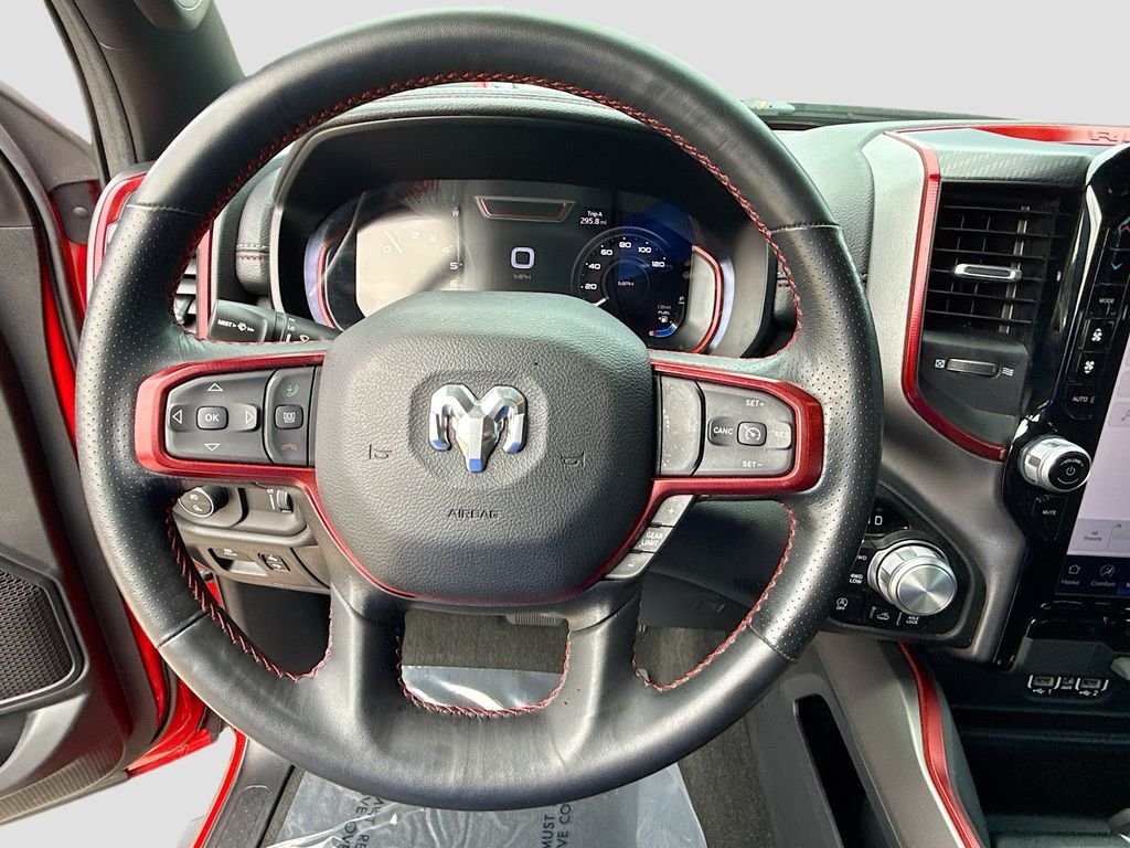 Used 2024 Flame Red Clearcoat Ram Rebel image 12