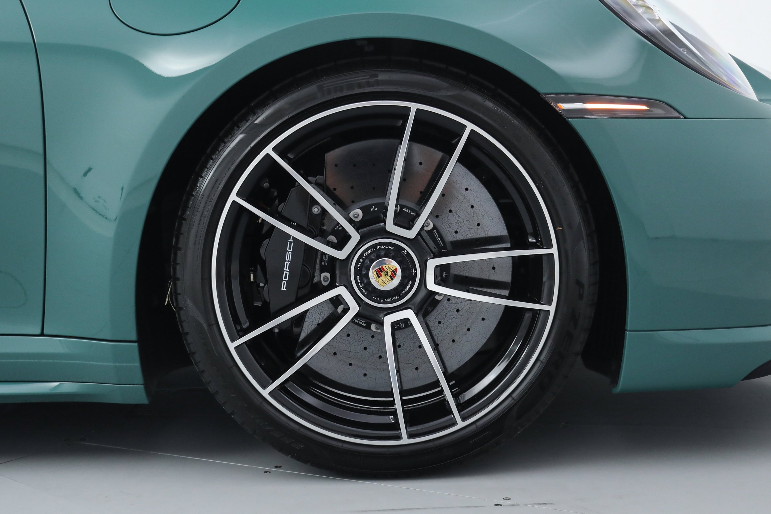 Used 2023 Green Porsche Turbo S Coupe image 36