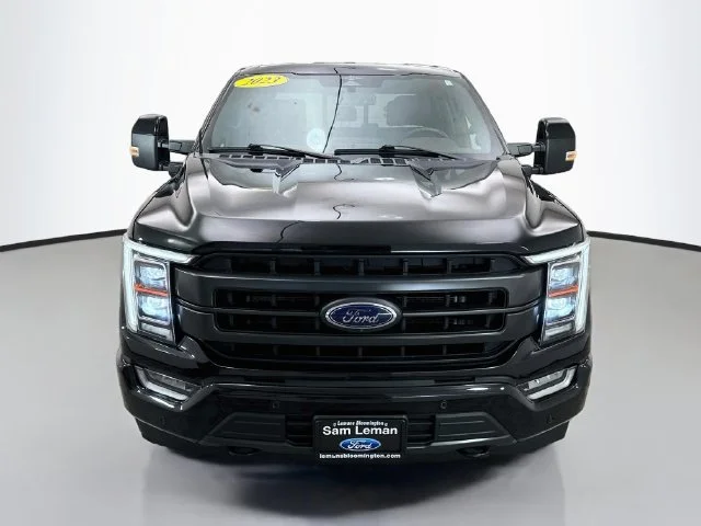 Certified Used 2023 Black Metallic Ford Lariat image 2