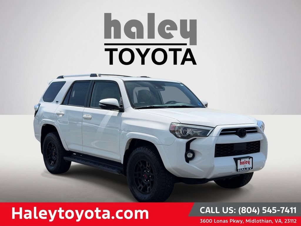 Used 2021 Super White Toyota SR5 Premium image 1