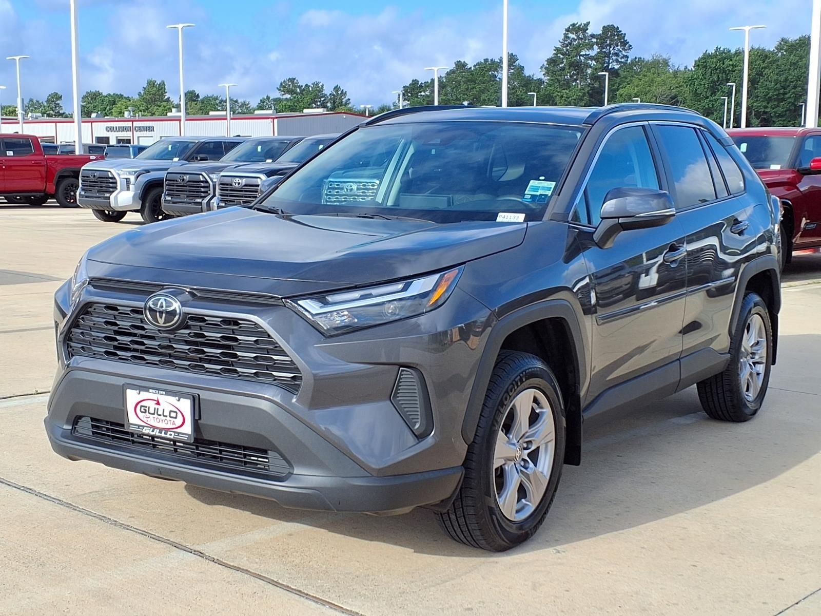 Certified Used 2023 Magnetic Gray Metallic Toyota XLE image 3