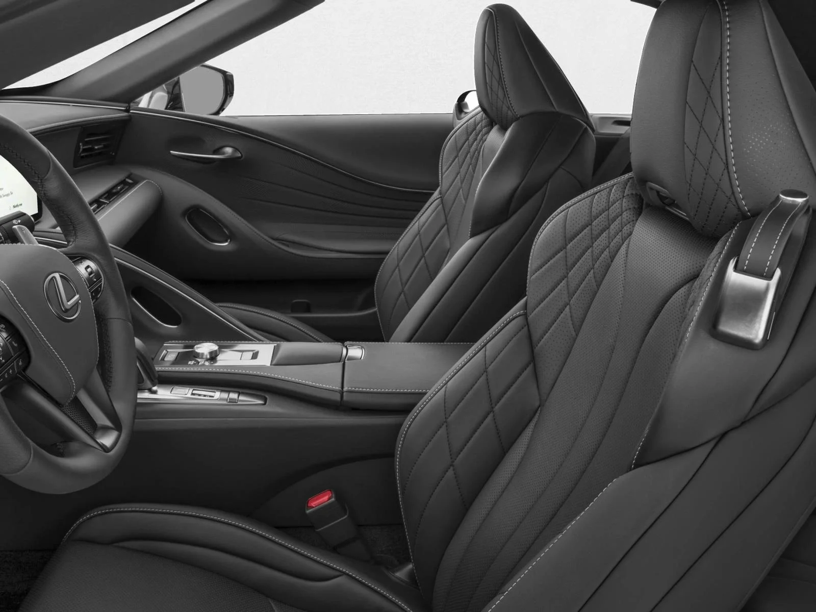 New 2026 Infrared Lexus LC 500 CONVERTIBLE image 6