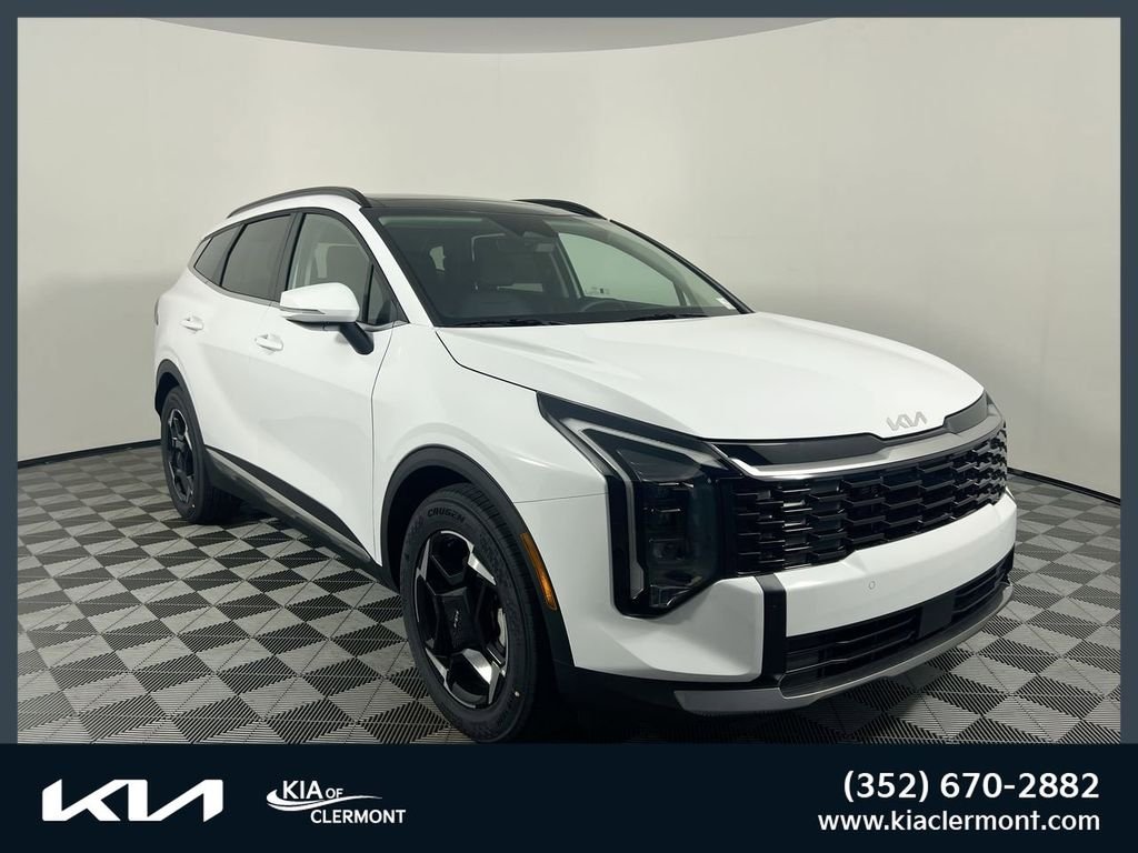 New 2026 Glacial White Pearl Kia EX image 1