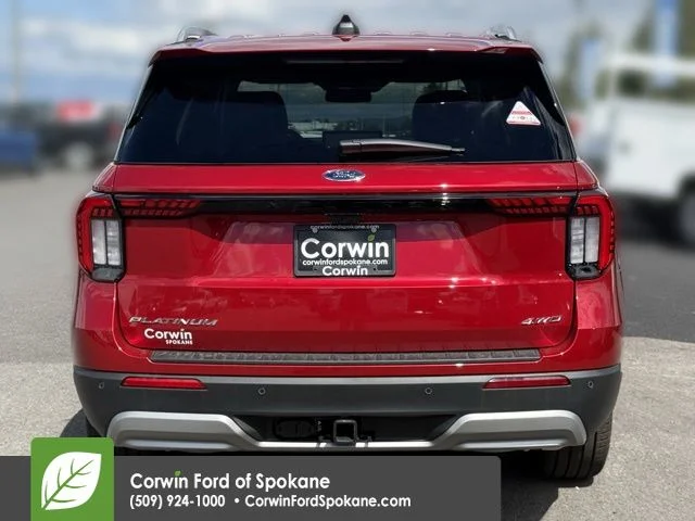 New 2026 Rapid Red Metallic Tinted Clearcoat Ford Platinum image 15