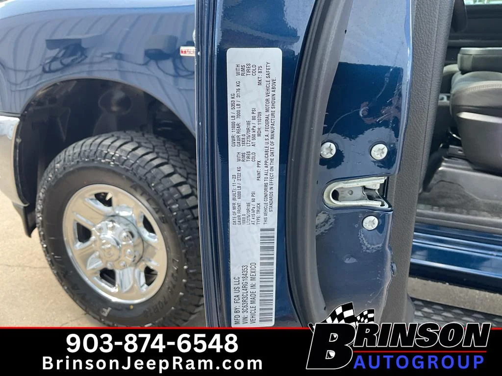 Used 2024 Patriot Blue Pearlcoat Ram Tradesman image 30