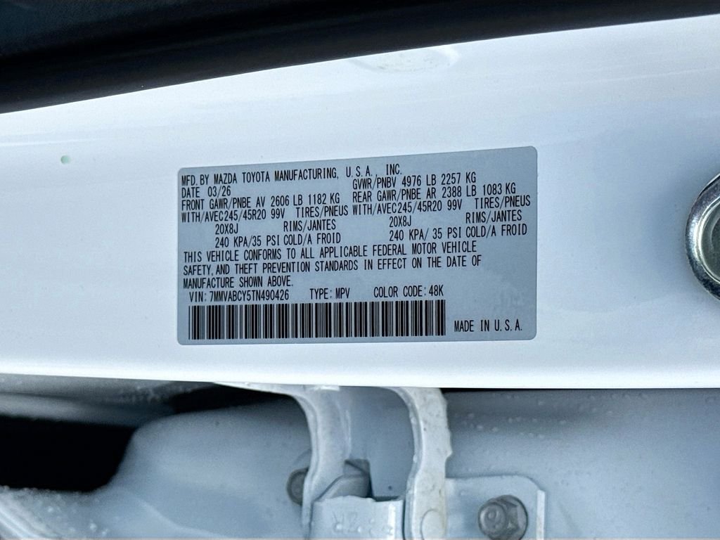 New 2026 Wind Chill Pearl Mazda 2.5 Turbo AWD image 34