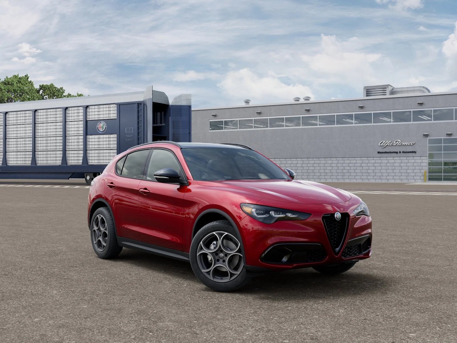 New 2026 Alfa Rosso (Red) Exterior Paint Alfa Romeo  image 3