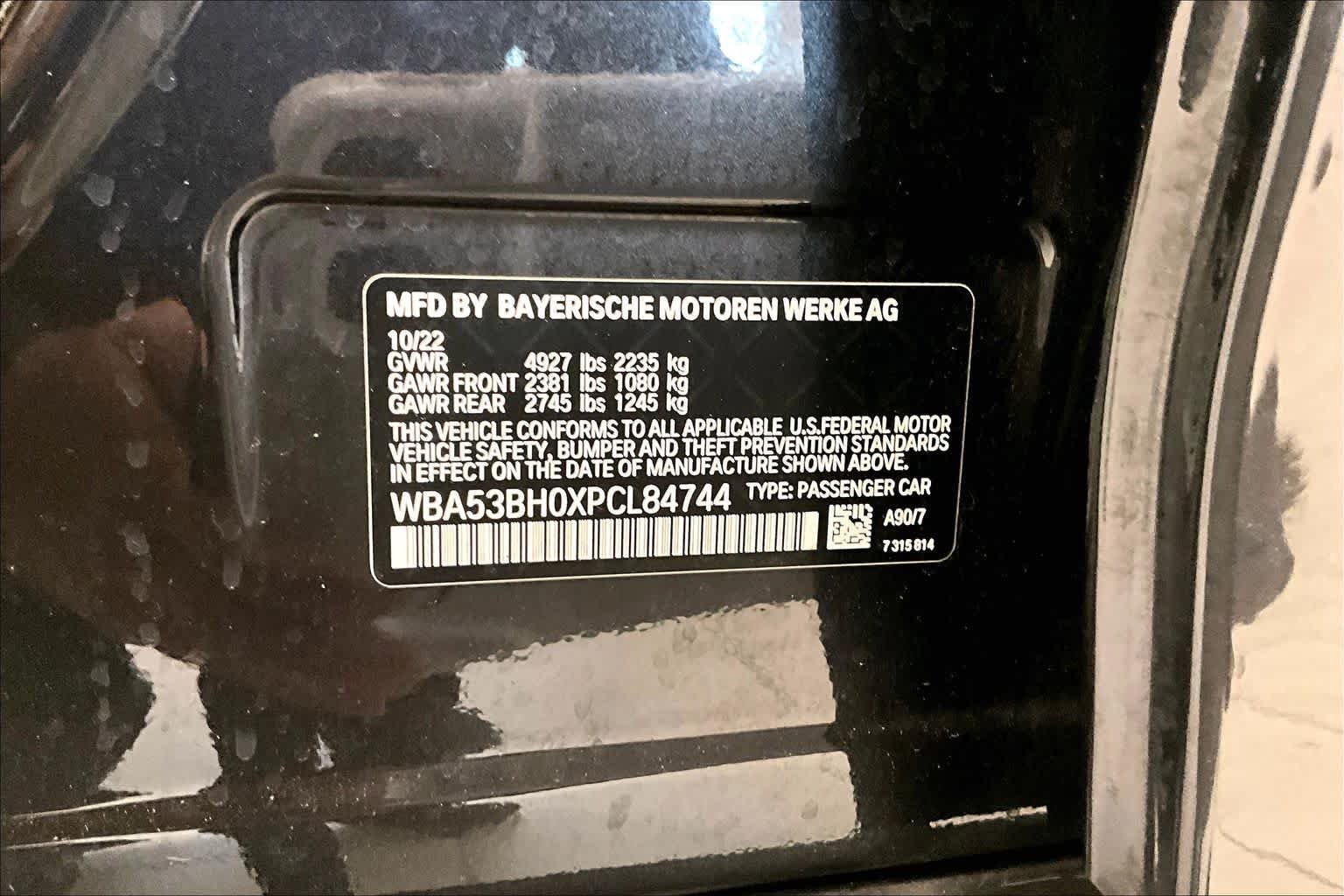 Used 2023 Dark Graphite Metallic BMW 530i image 29