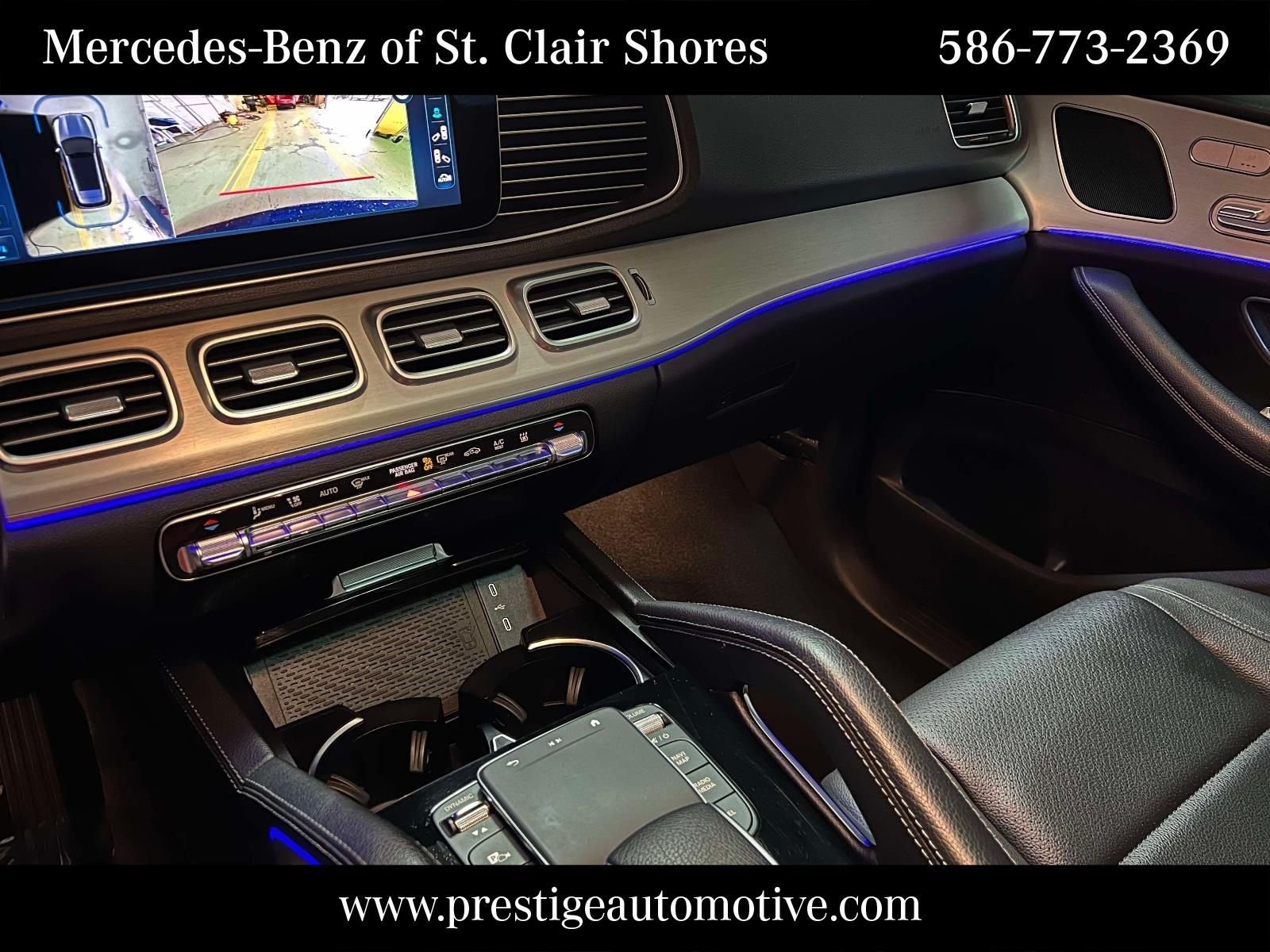 Certified Used 2024 Blue Mercedes-Benz GLE 450e image 30