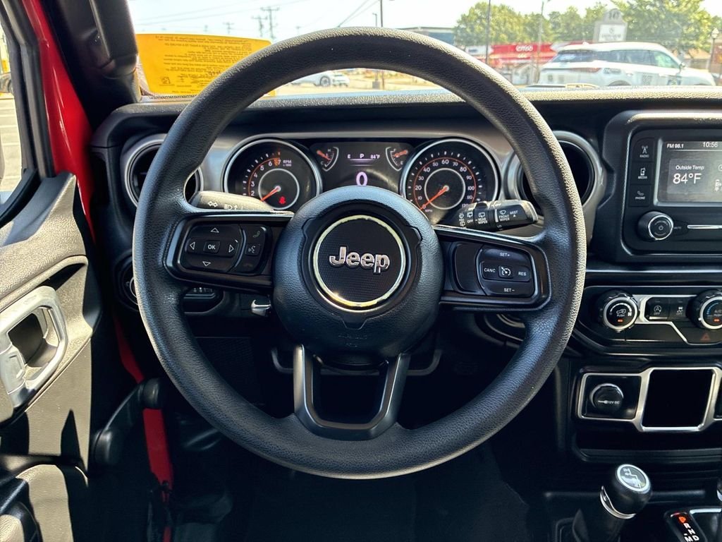 Used 2019 Red Jeep Unlimited Sport image 18