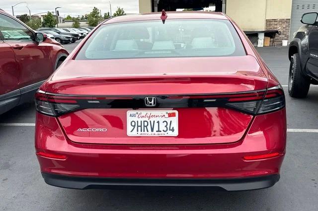 Certified Used 2023 Radiant Red Metallic Honda EX image 7