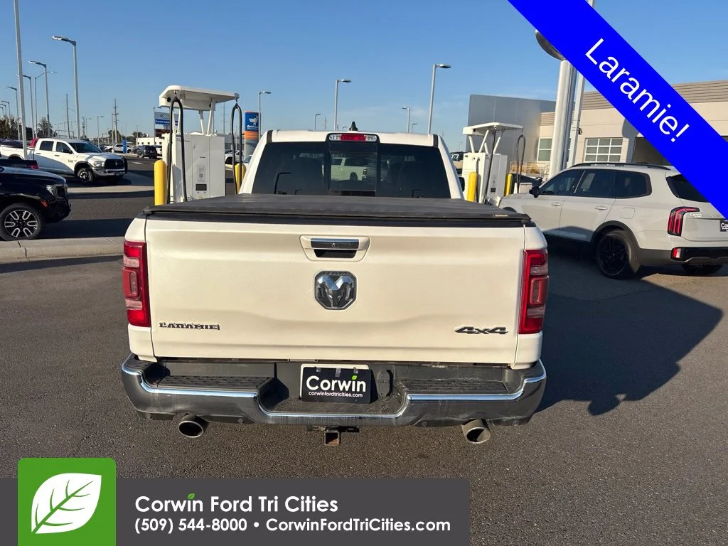 Used 2020 Bright White Clearcoat Ram Laramie image 5