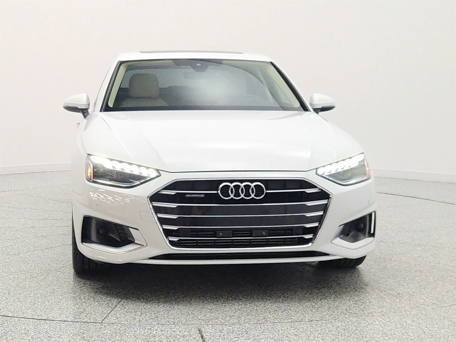 Used 2024 Glacier White Metallic Audi Premium 40 TFSI quattro image 2