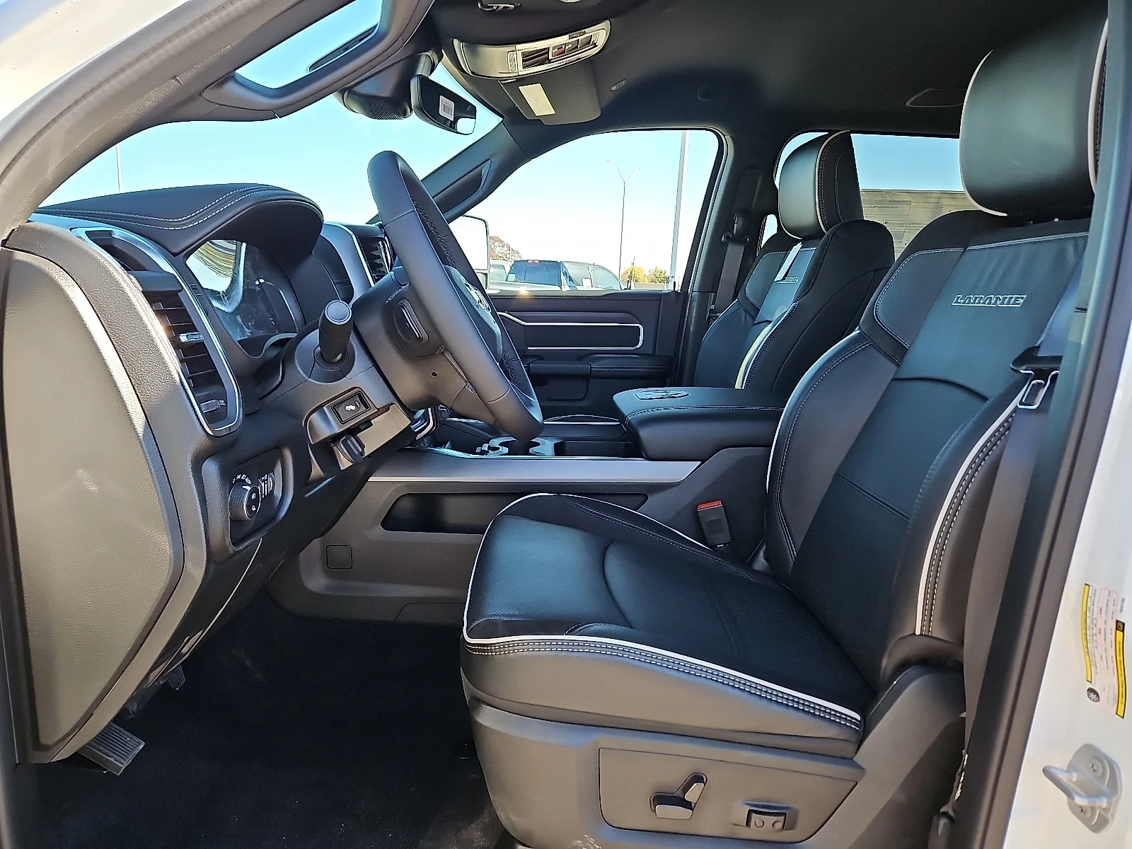 New 2026 Bright White Ram LARAMIE CREW CAB 4X4 6
