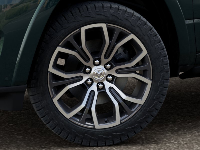 New 2026 Serrano-Green Metallic Exterior Paint RAM Tungsten image 4