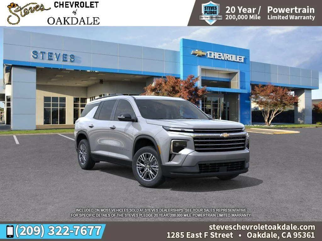 New 2026 Sterling Gray Metallic Chevrolet LT image 1