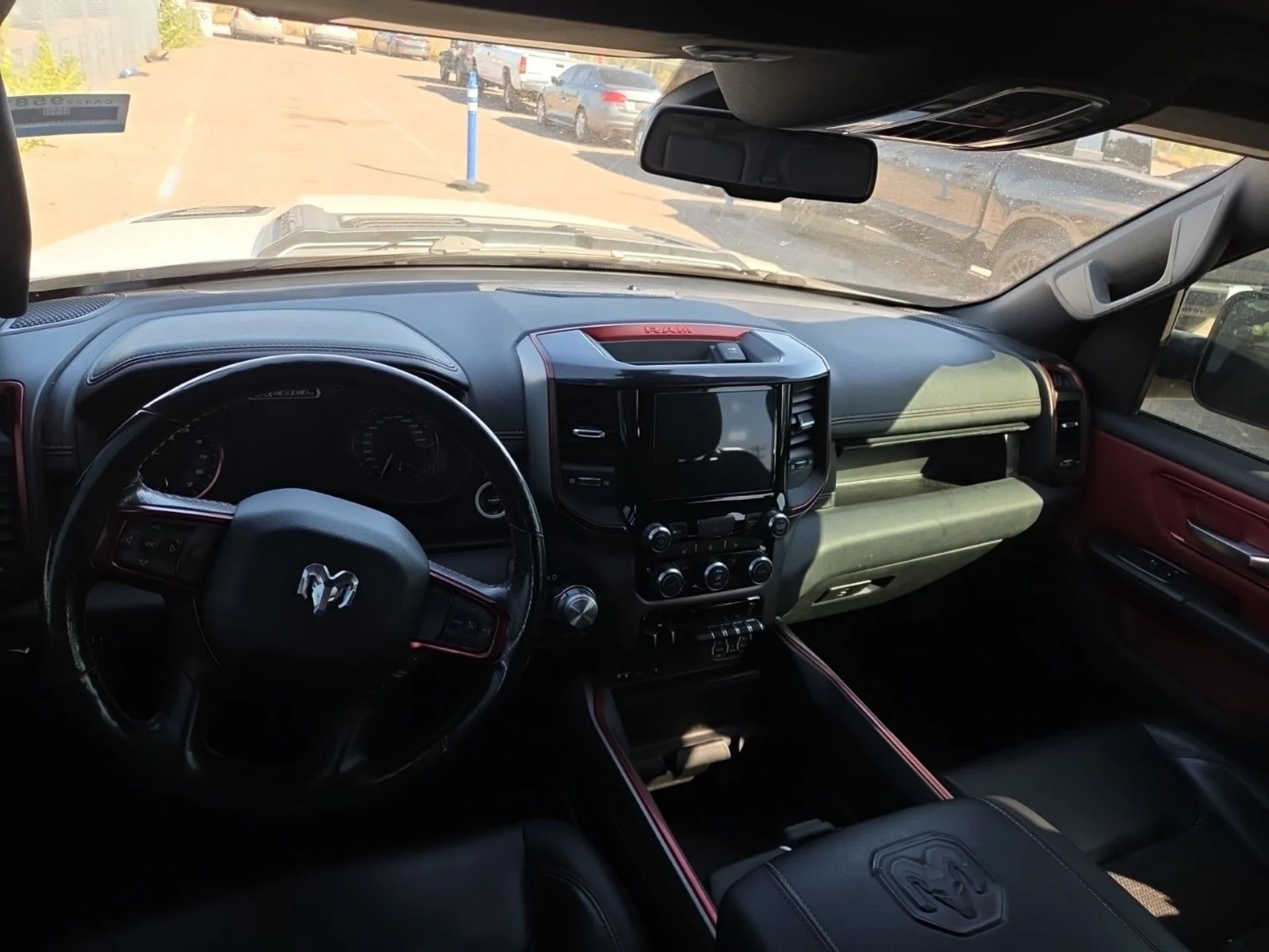 Used 2019 Bright White Clearcoat Ram Rebel image 9