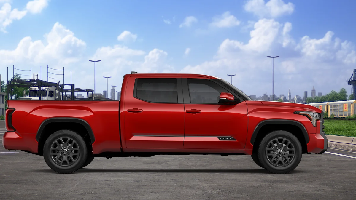 New 2026 Supersonic Red Toyota Platinum image 12