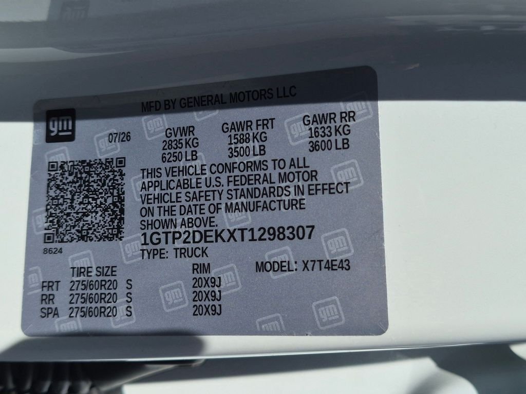 New 2026 Summit White GMC 4WD AT4 image 27