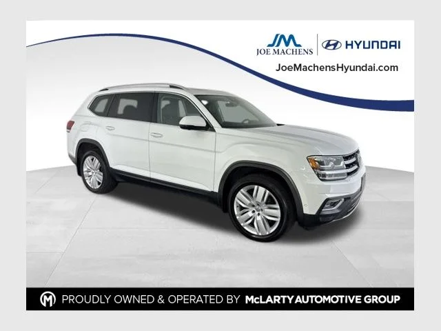 Used 2019 White Volkswagen SEL Premium image 1