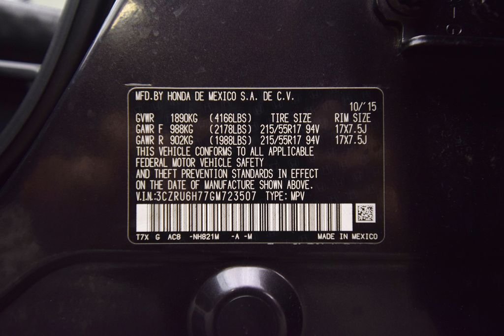 Used 2016 Modern Steel Metallic Honda EX-L image 26
