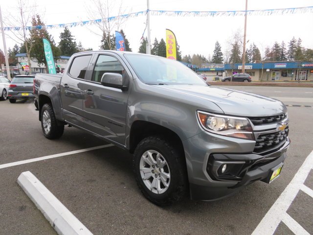 Used 2022 Satin Steel Metallic Chevrolet 4WD LT image 6